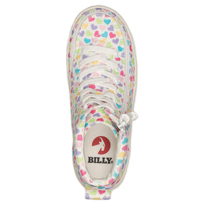 Baskets montantes enfant White Hearts- Billy Classic
