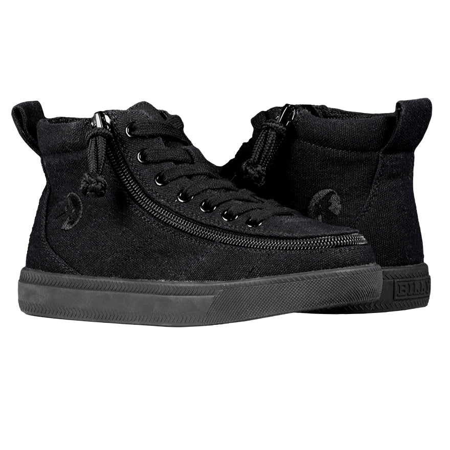 Baskets LARGE montantes enfant Black to the Floor - Billy Classic