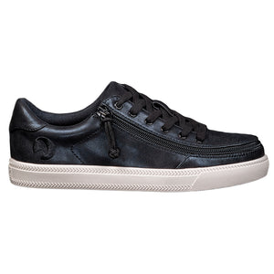 Baskets basses Femme Faux Cuir Black Shine - Billy Classic
