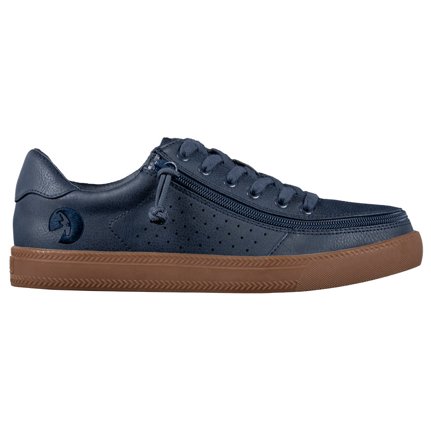 Baskets basses Homme Faux Cuir Navy - Billy Sneaker